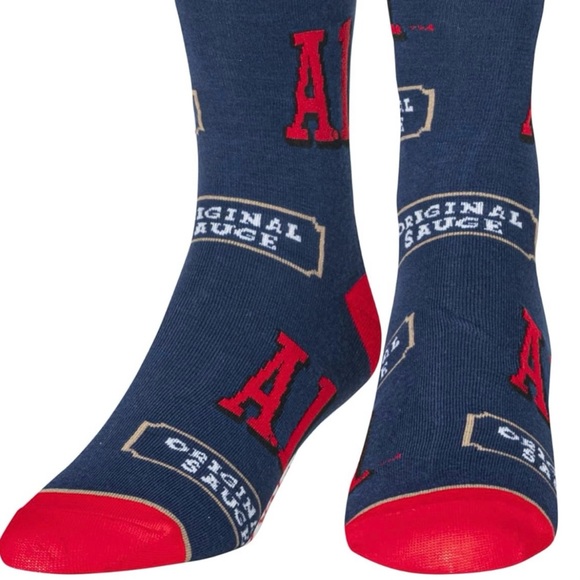 Buy 2, Get 1 FREE! 🎉 Stocking Stuffer Fun, Crazy Crew Socks - A1 Sauce - Picture 6 of 9